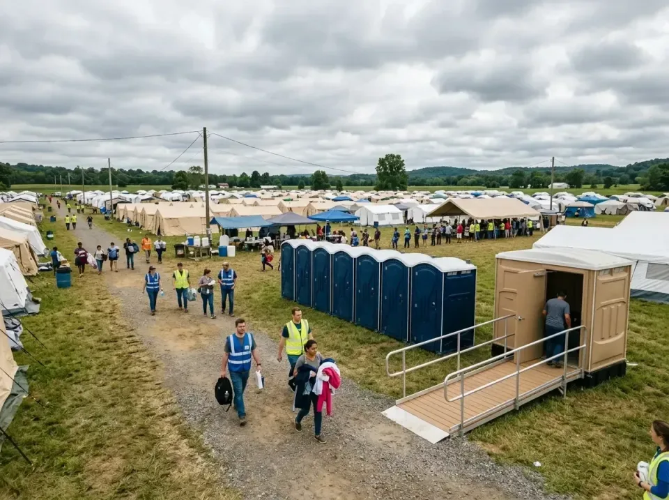 disaster-relief-camp-restrooms-010 — frequently asked questions, Dumpster & Portable Bathrooms Rental in Homeacre-Lyndora, PA